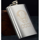 4 8 18 38 48 64 88 108 128 178 OZ Stainless Steel Hip Flask Liquor Whisky Portable Pocket Flasks Alcohol Bottle with Belt Case