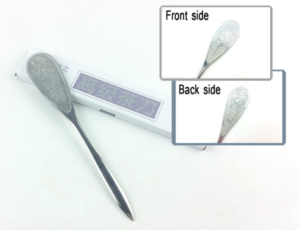 Tea Knife Stainless Steel Metal Insert Puerh Knifes Puer Tools Teas Knife For Kung Fu Teas Thickening Tea Knifes