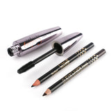 M.n Menow Brand Thick Mascara Set With Gift Two Pencil Black / Brown Combination Natural Curly Lasting Mascara M1