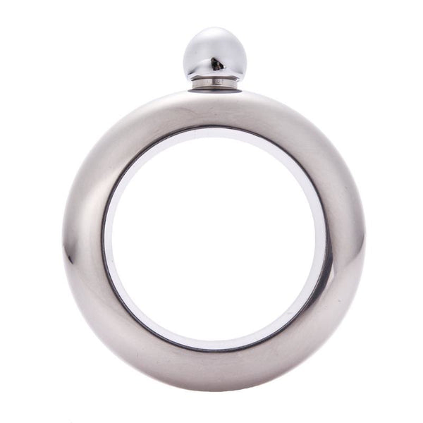 Bangle Bracelet Hip Flask Portable Round Chic Elegant Wine Mixed Bottle 3.5 oz Whiskey Vodka Alcohol Drinkware