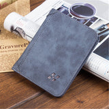 New Vintage High quality PU leather clutch male leather Wholesale ultra-thin fashion casual men's wallet clam