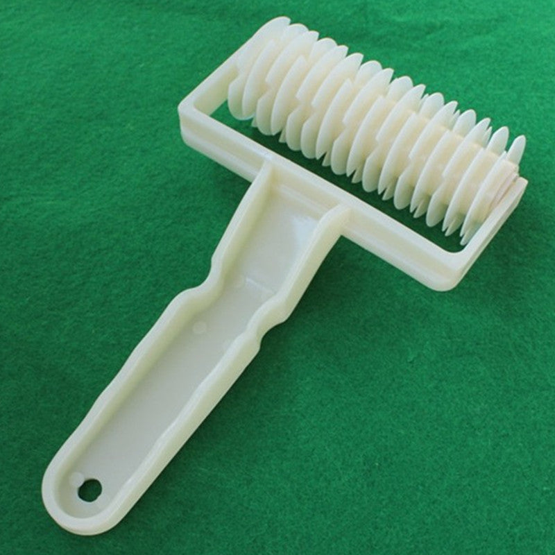 Mini Kitchen Baking Dough Bread Cookie Pie Pizza Pastry Lattice Roller Cutter Plastic Net Roller Cutter Hob