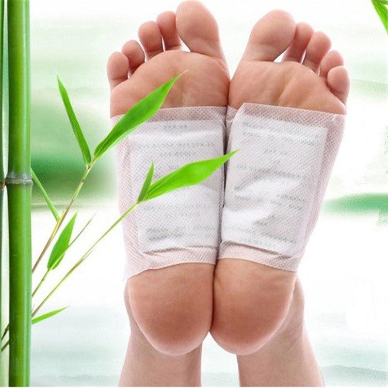 Detox Medical Foot Patches Herbal plasters weight lose Feet Slimming Cleansing Foot 20pcs=(10pcs Patches+10pcs Adhesives)