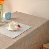 BZ308 Solid color Japanese-style striped with simple theatrical drape factory outlets table cloth fabrics Home Decoration