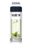 1PC 500ml My Water Portable Double Glass Bottle Hot Transparent Filter Office Tea Bottle