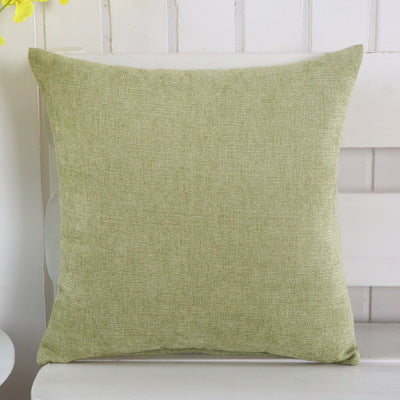 BZ142  Luxury Cushion Cover Pillow Case Home Textiles supplies Lumbar Pillow Lattice Chenille plain pillow chair seat