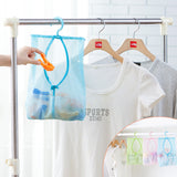 Kitchen Bathroom Wardrobe Underwear Socks Sundries Storage Hook Hanging Multipurpose Mesh Bag Reusable Grocery Organizer