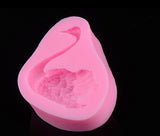 New Brand Fondant  Bakeware Cake 3D Mould Swan Shaped Party Decoration Cake Tools DIY Wedding Silicone Baking Moulds