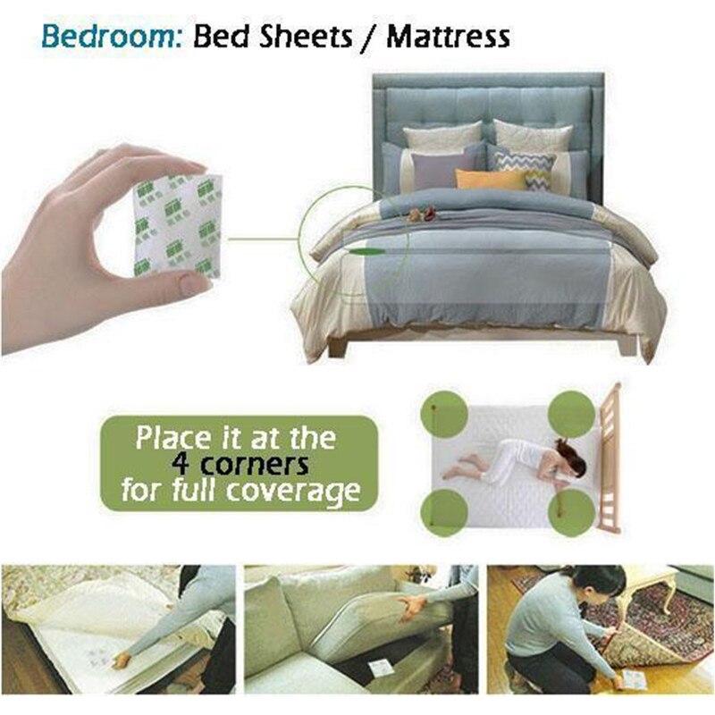 Herbal Dust Mite Eliminator Mite Remover Reduces Acne & itching Safe for use on your bed sheets, mattresses, pillows 2 Packs