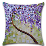 BZ148 Luxury Rich Tree and Flowers Cushion Cover Pillow Case Home Textiles supplies decorative throw pillows chair seat