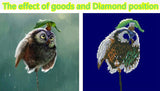 DIY 5D Diamond Embroidery The Little Bird Round Diamond Painting Cross Stitch Kits Diamond Mosaic Home Decoration