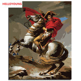 Colorful world Digital Painting Handpainted Oil Painting by numbers oil paintings chinese scroll paintings Home Decoration