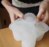 Cup Shape 1 pcs Ice Mold Soft Silicone Frozen Ice Tube Mould Party&Bar Ice Cubes Tray Ice Maker for Coke Novelty Gifts