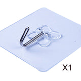 1/5/10 Pcs Strong Home Kitchen Hooks Transparent Suction Cup Sucker Wall Hooks Hanger For Kitchen Bathroom Wholesale Price