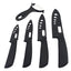 Brand top quality kitchen knife ceramic knife 3" 4" 5" 6" inch + peeler + Transparent Acrylic Stand kitchen set