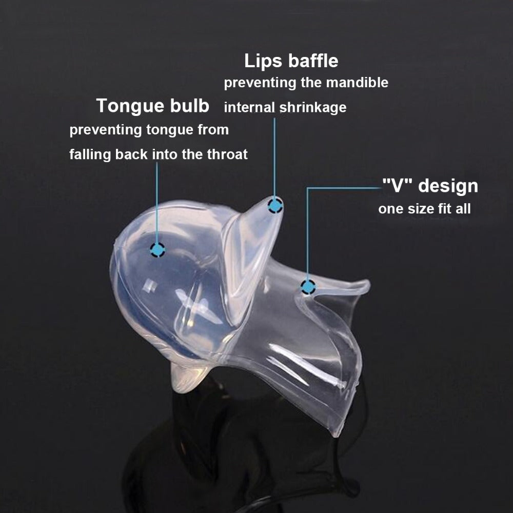 Health Care Silicone Anti Snoring Tongue Retaining Device Snore Solution Sleep Breathing Apnea Night Guard Aid Stop Snore Sleeve