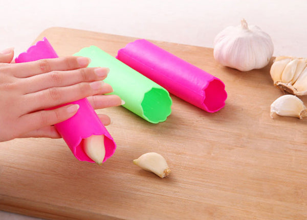 New Magic Peeled 1 pcs Garlic Tools Silicone Garlic Peeler Peel Barrel Peeling Easy Kitchen Tool