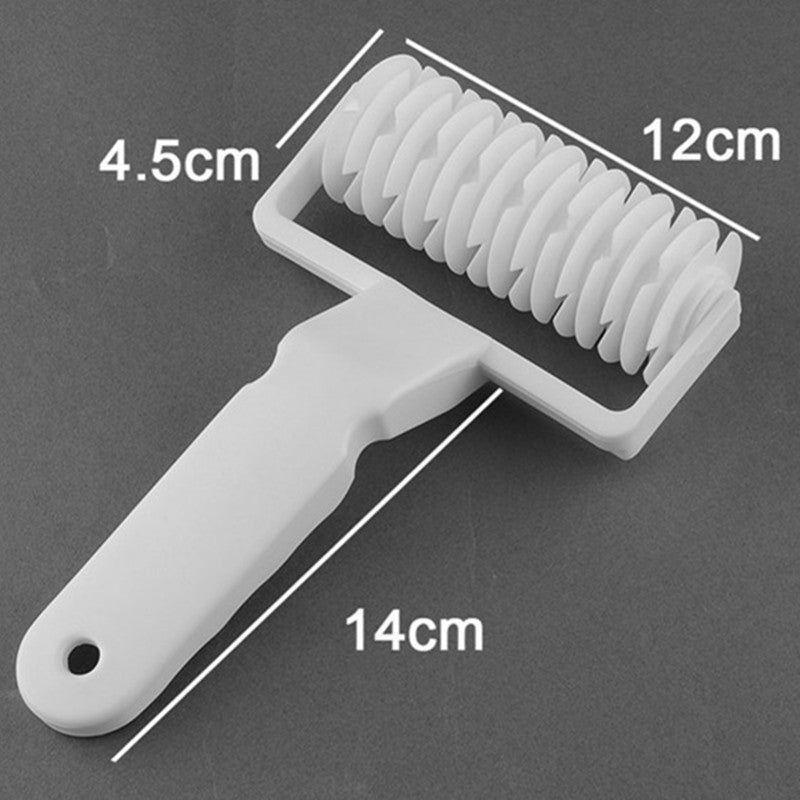 Mini Kitchen Baking Dough Bread Cookie Pie Pizza Pastry Lattice Roller Cutter Plastic Net Roller Cutter Hob