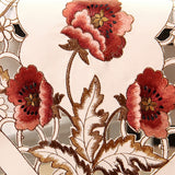 HELLOYOUNG Vintage Embroidered Peony Satin Fabric Cutwork Wedding Banquet Table Runner Dresser Scarf 4 Size