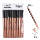 Menow 12PCS Concealer&eyebrow Pencil 2 in 1 Makeup Two-head use Professional Concealers Face Powder maquiagem drop ship P09015