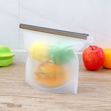 4pcs Reusable Silicone Vacuum Food Fresh Bags Wraps Fridge Food Storage Containers Refrigerator Bag Kitchen Colored Bag