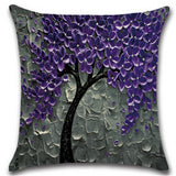 BZ148 Luxury Rich Tree and Flowers Cushion Cover Pillow Case Home Textiles supplies decorative throw pillows chair seat