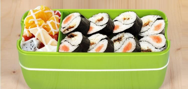 New Design 750ml Collapsible Portable Lunch Box Microwave Oven Lunch Bento Boxes Folding Lunchbox Eco-Friendly