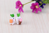 XBJ108 Mini 6PCS Radish dolls decor supplies moss micro landscape deco  Garden deco Creative handicrafts