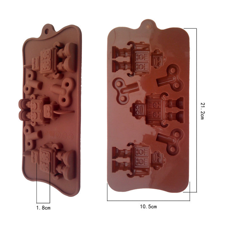 Lovely Rabbit Fruit-Kep Shaped For Chocolate Mold Grade Silicone Mold Practical Environmental Protection Cake Tools