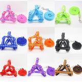 Adjustable Breathable Nylon Dog Harness and leash set Pet Vest Rope Dog Chest Strap Leash Set Collar Leads Harness for small dog