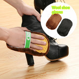 Multifunctional 1pc Soft Plush Wipe Shoes Mitt Brush Cleaning Gloves Briefcase Shoe Care Tool Leather Sofa Care Brush