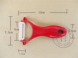 New arrival guaranteed 100% Ceramic kitchen tools for gift, fruit knife with peeler,2 in 1 color box packing