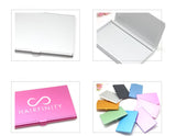 Creative Casual Business Card Case Stainless Steel Aluminum Holder Metal Box Cover Credit Men Business Card Holder Metal Wallet