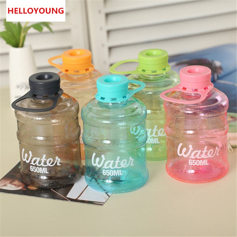 CJ031 Bottled Water bottle Plastic Portable 650ml Drinking Bottle Drinkware Readily bottle Main image