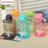 CJ031 Bottled Water bottle Plastic Portable 650ml Drinking Bottle Drinkware Readily bottle