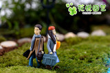 1pair Moss micro landscape decoration Left to right Couple decoration Multi-meat combination potted Small ornaments