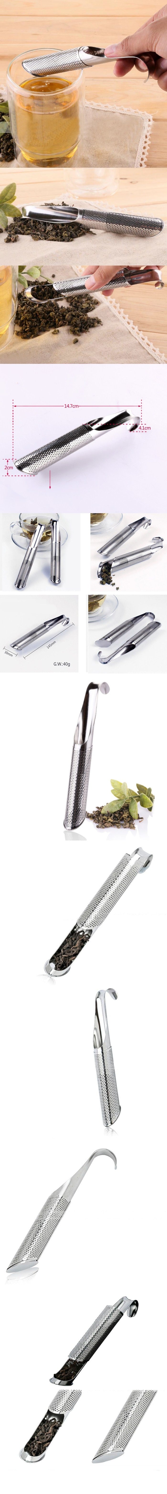 Tea Strainer Amazing Stainless Steel Tea Infuser Pipe Design Touch Feel Good Holder Tool Tea Spoon Infuser Filter