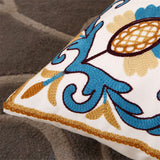 BZ137 Luxury Cushion Cover Pillow Case Home Textiles supplies Lumbar Pillow Embroidery Cushion chair seat