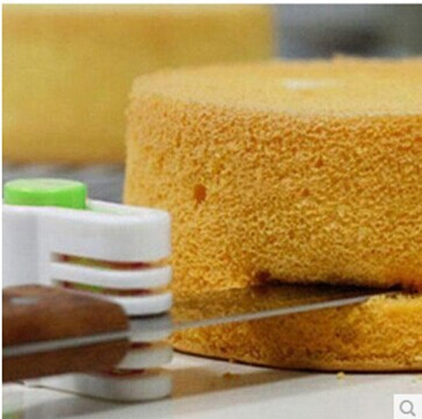 New Food-grade Plastic DIY Cake Bread Cutter Leveler Slicer Cutting Fixator Kitchen Accessoires Tool 5 Layers No Blade