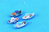 XBJ170 Mini yacht decoration supplies moss micro landscape deco  Garden deco Creative handicrafts