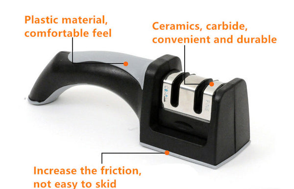 New Two Stages Diamond Ceramic Kitchen Knife Sharpeners Sharpening Stone Sharpener Kitchen Knives Tools Knives Tools