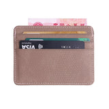 Fashion Women Lichee Pattern Bank Card Package Coin Bag Card Holder Travel Leather Men Wallets Women Credit Card Holder Cover
