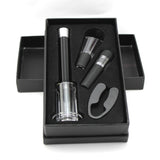 4 PCS Red Wine Opener Set Wine AIr Pressure Corkscrew Gift Set Screw Out Tool Home Kitchen Pouring Stopper Gift Set