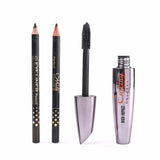 M.n Menow Brand Thick Mascara Set With Gift Two Pencil Black / Brown Combination Natural Curly Lasting Mascara M12002