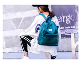 New Shiner Women Backpack Solid Color Preppy Casual Backpack for Teenage Girls Female School Shoulder Bag Bagpack mochila