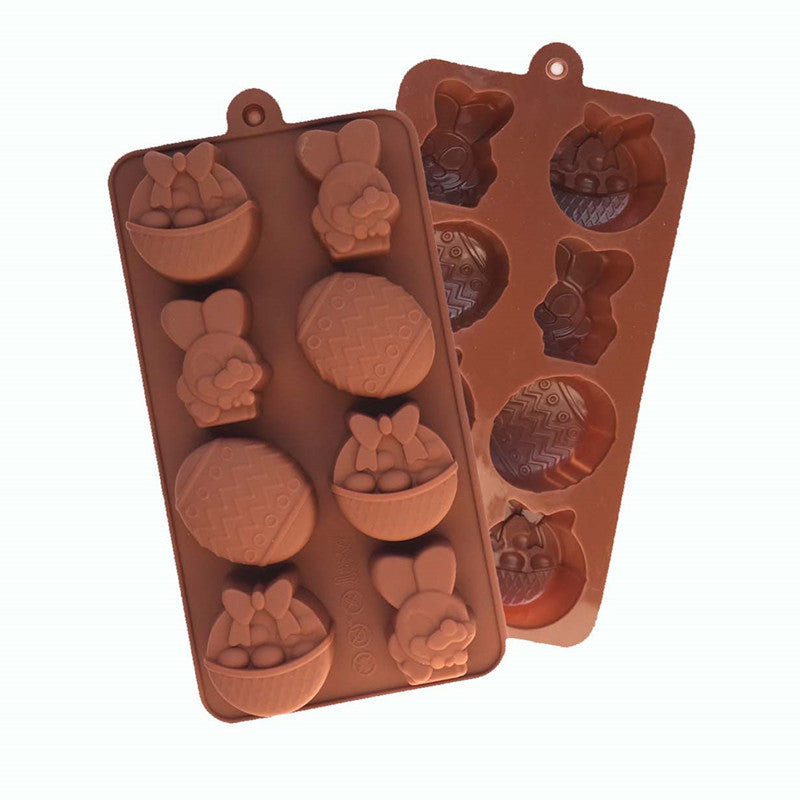 Lovely Rabbit Fruit-Kep Shaped For Chocolate Mold Grade Silicone Mold Practical Environmental Protection Cake Tools Main image