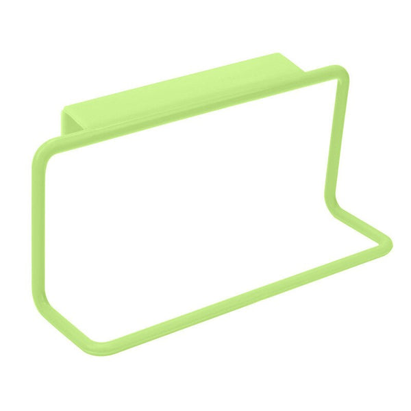 Garbage Bag Hanging Holder Cupboard Door Back Trash Rack Kitchen Cabinets Storage Towel Shelf Holders Storage