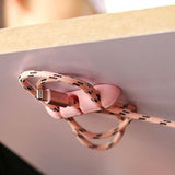 2 Pcs Cable Winder Stick-on Wire Headphone Headset Wire Wrap Cord Winder Organizer Cable Collector Silica HotTop