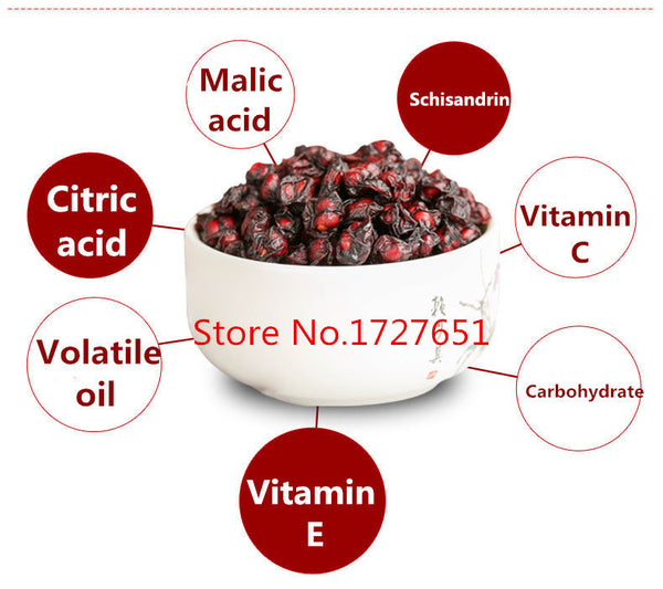TemuTea Promotion! Highly Recommended Super 250g Schisandra Berries Top-Grade Herbal Tea Wuweizi Tea