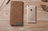 Fashion buttons ultra-thin young High quality PU clutch leather Multi-functional soft leather men's wallet